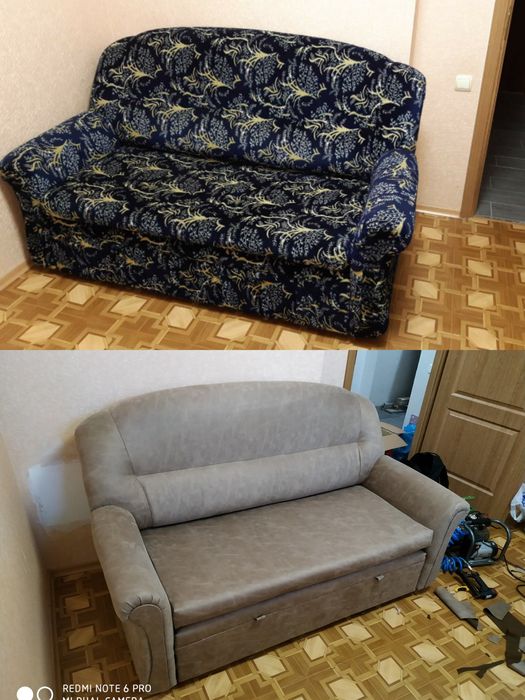 Ремонт, перетяжка мягкой мебели