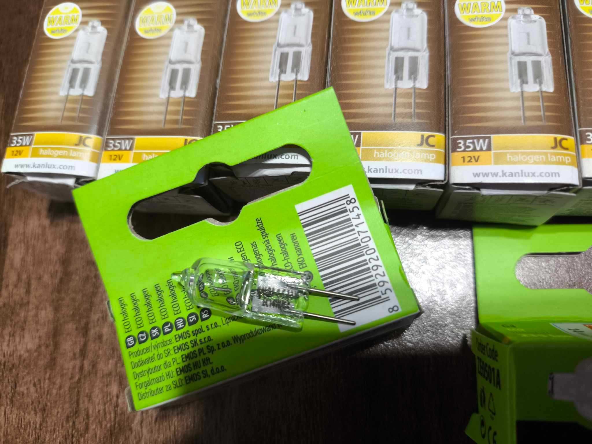 3 x Oprawy podszafkowe + żarówka halogenowa G4 x 15 szt. Osram, Kanlux