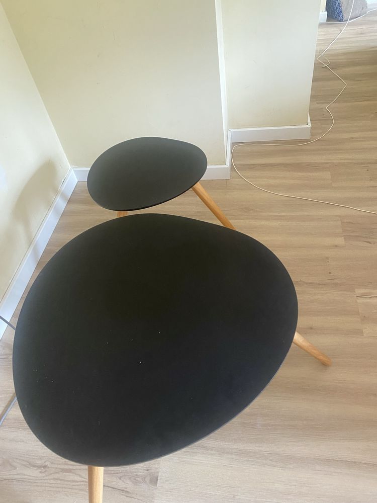 2 mesas sala de estar da “loja Homa “modernas que se encaixam