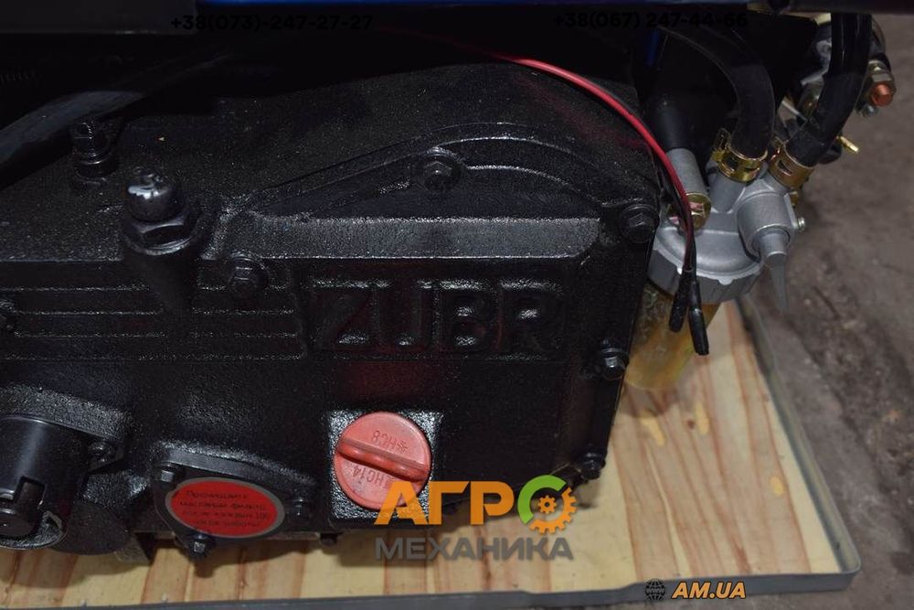 Двигун Зубр R180NM дизельний 8 к.с., електростартер, на мотоблок