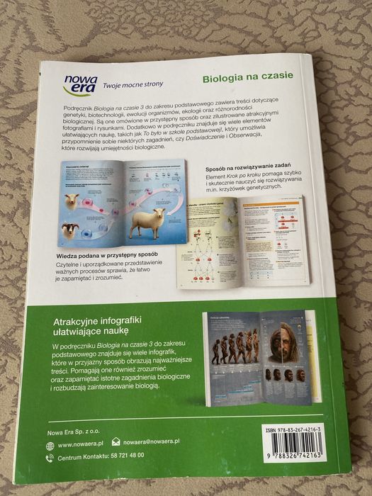 Podręcznik Biologia na czasie klasa 3 zakres podstawowy