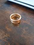 Anel novo de ouro 18k