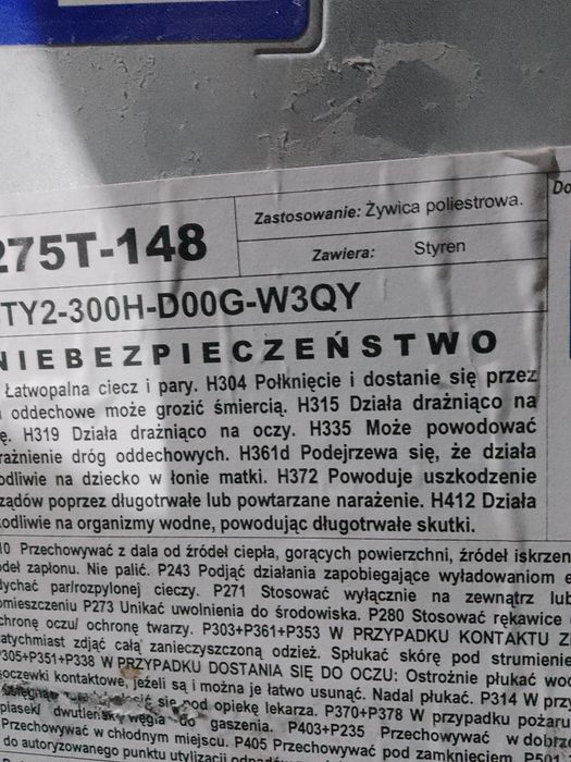 Żywica poliestrowa 5.6kg ogòlnego zastosowania