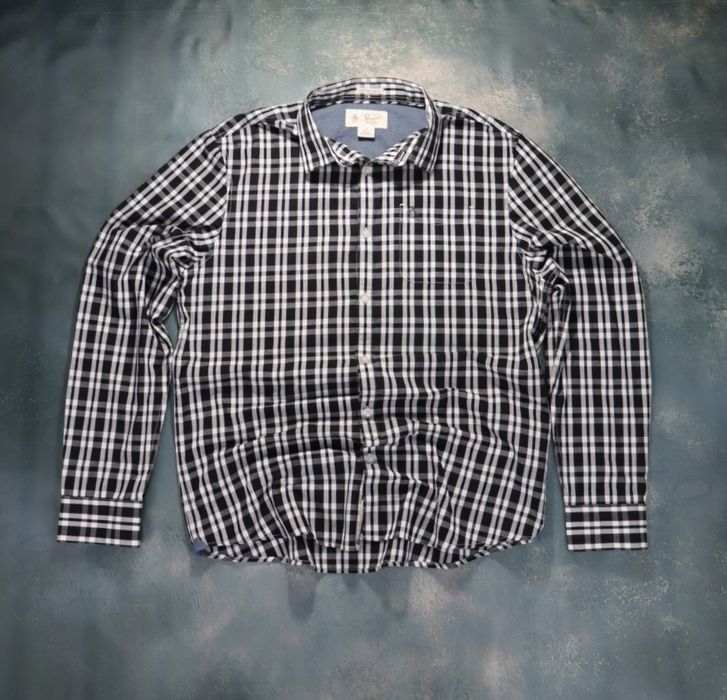 Koszula męska w kratkę Penguin rozmiar L