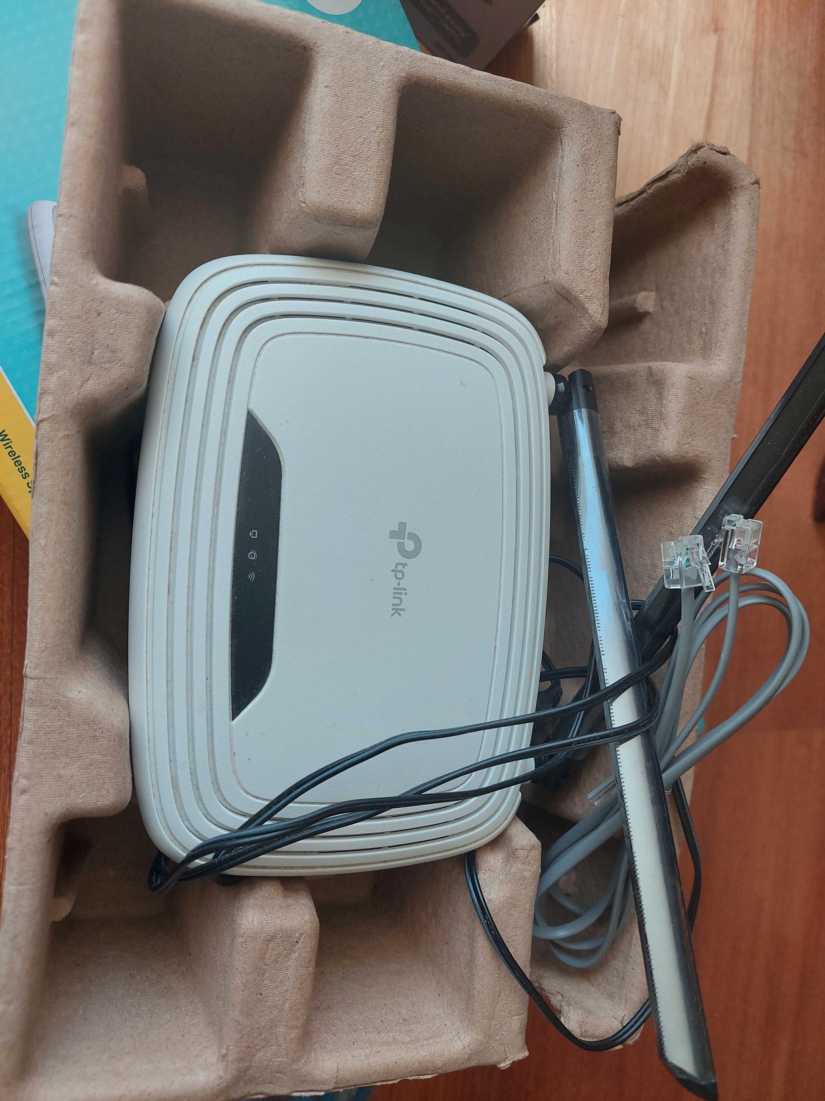 Wireless N tp Link 300Mbps branco