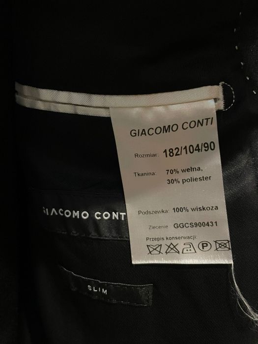 Smoking Czarny Giacomo Conti