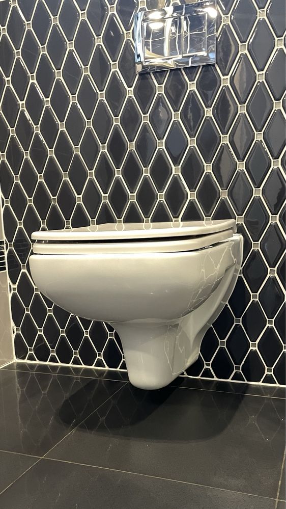 Cersanit Colour miska WC wisząca z deską