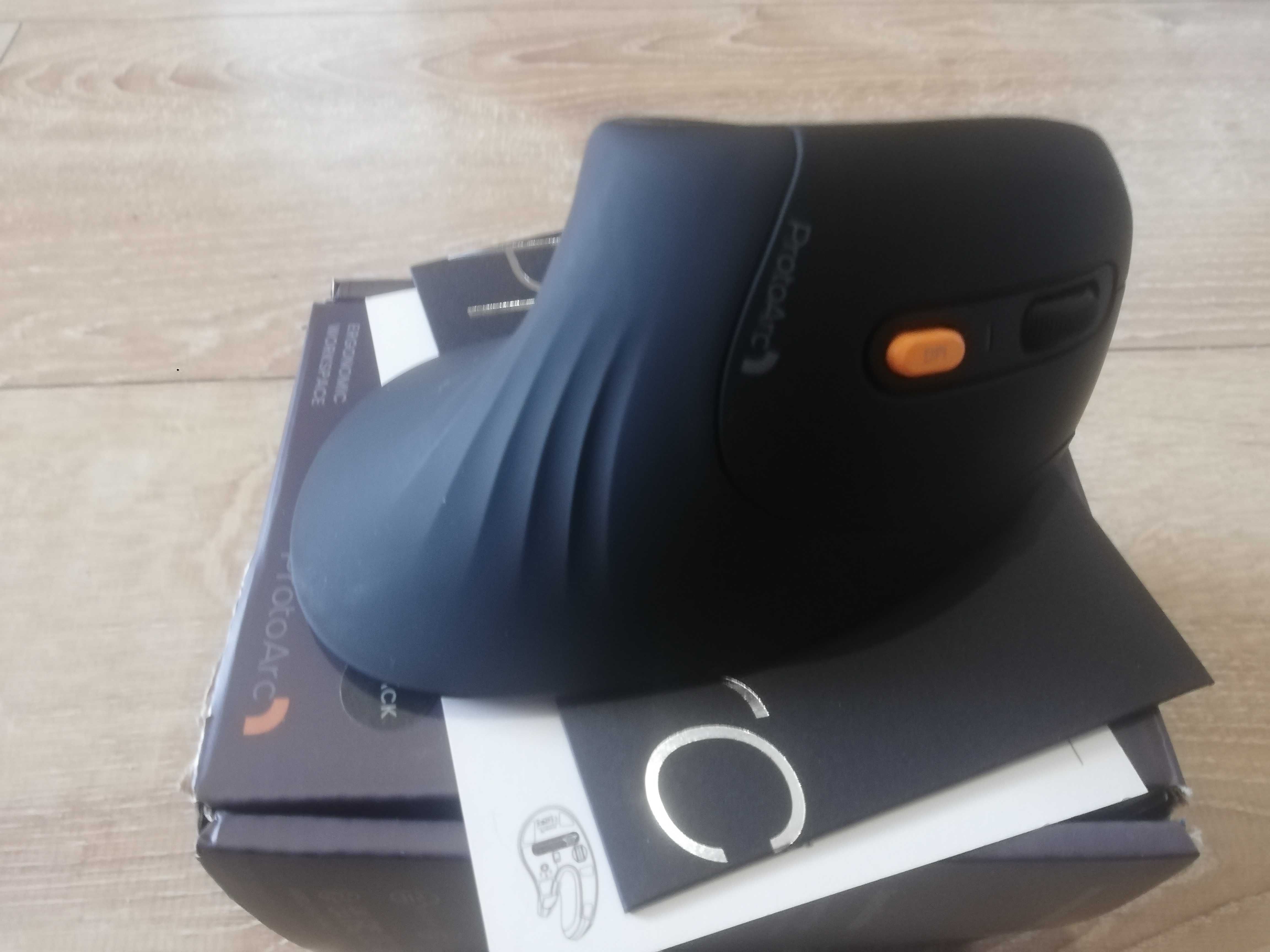 Myszka bezprzewodowa ProtoArc EM 11 NL, mysz pionowa bluetooth