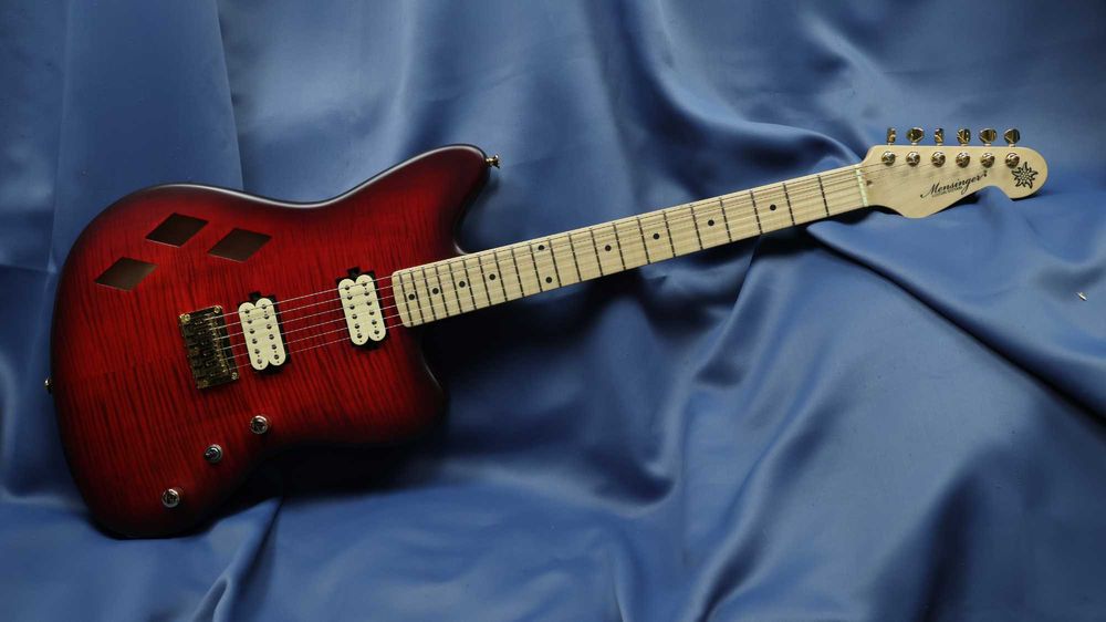 Polska gitara elektryczna Mensinger Mopped Semi Hollow