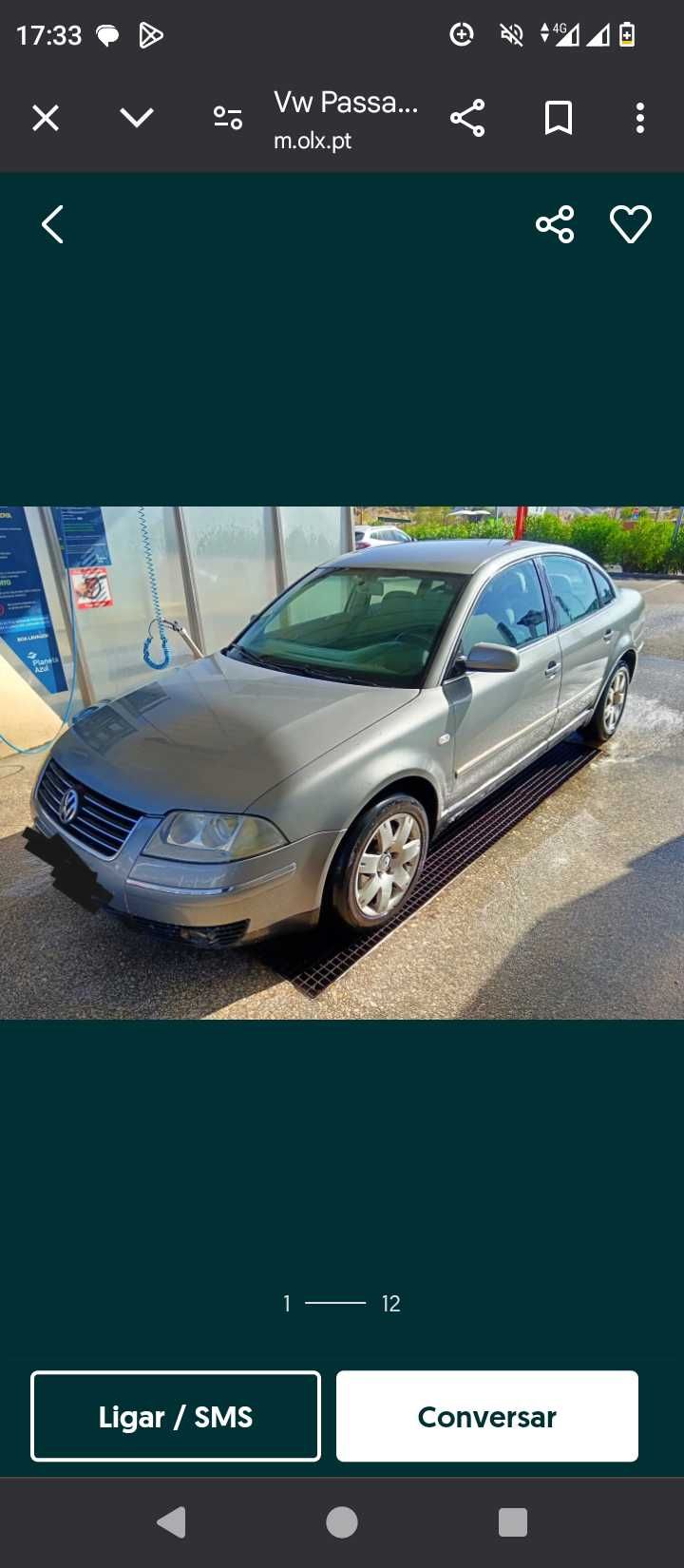 Carro para peças