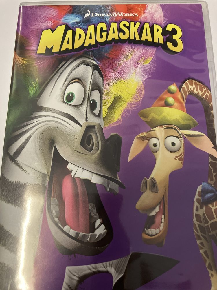 Bajka na DVD Madagaskar 3