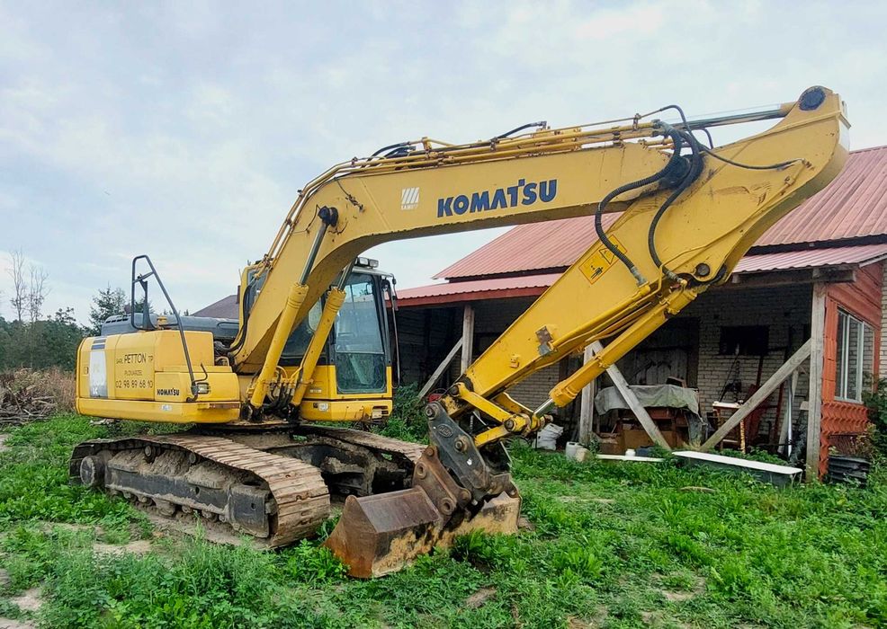Koparka gąsienicowa Komatsu PC 160 LC - 8  2012r