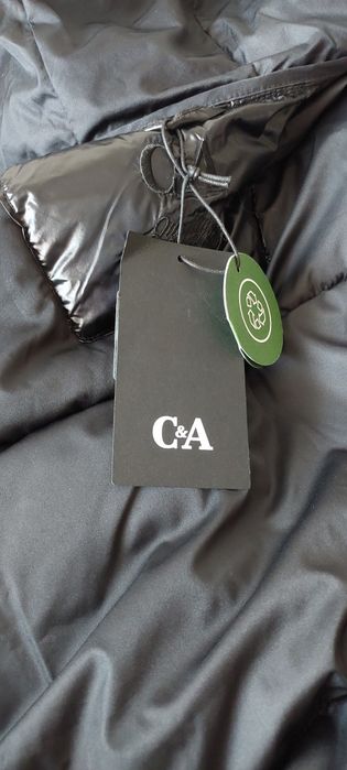 Абсолютно нова пухова куртка з капюшоном (розмір XXL)