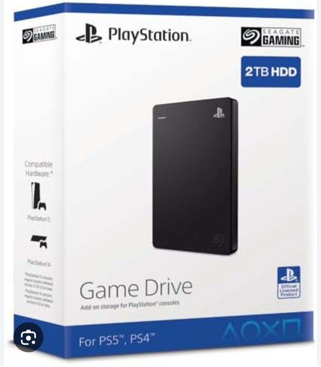 Disco externo Seagate 2tb Playstation 4 e 5