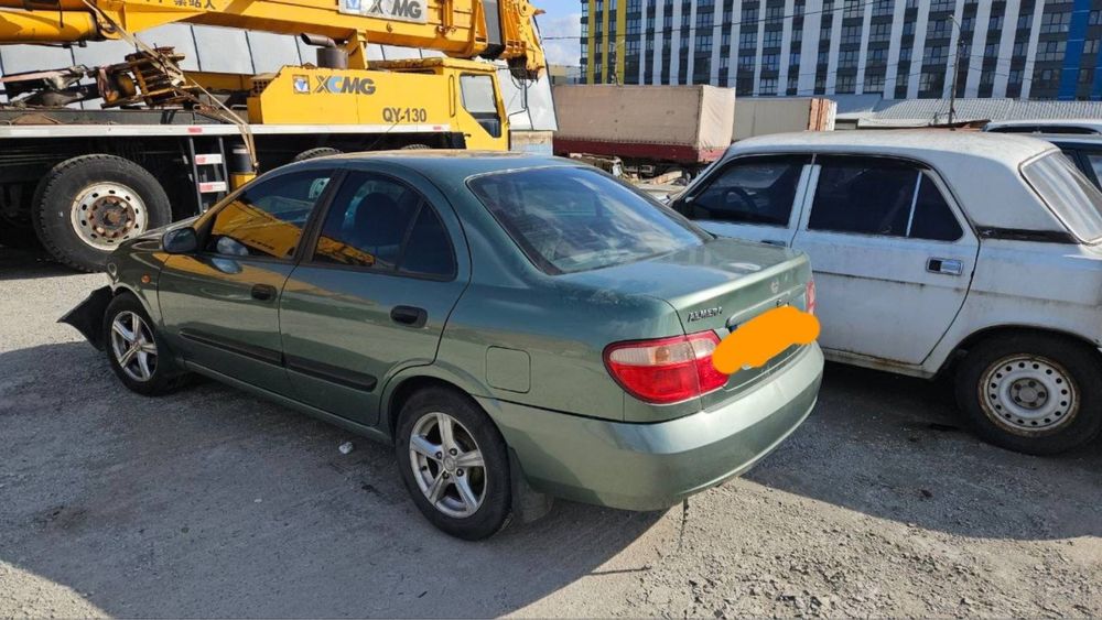 Разборка Nissan Almera Primera  п12  крышка бампер двигатель икс треил