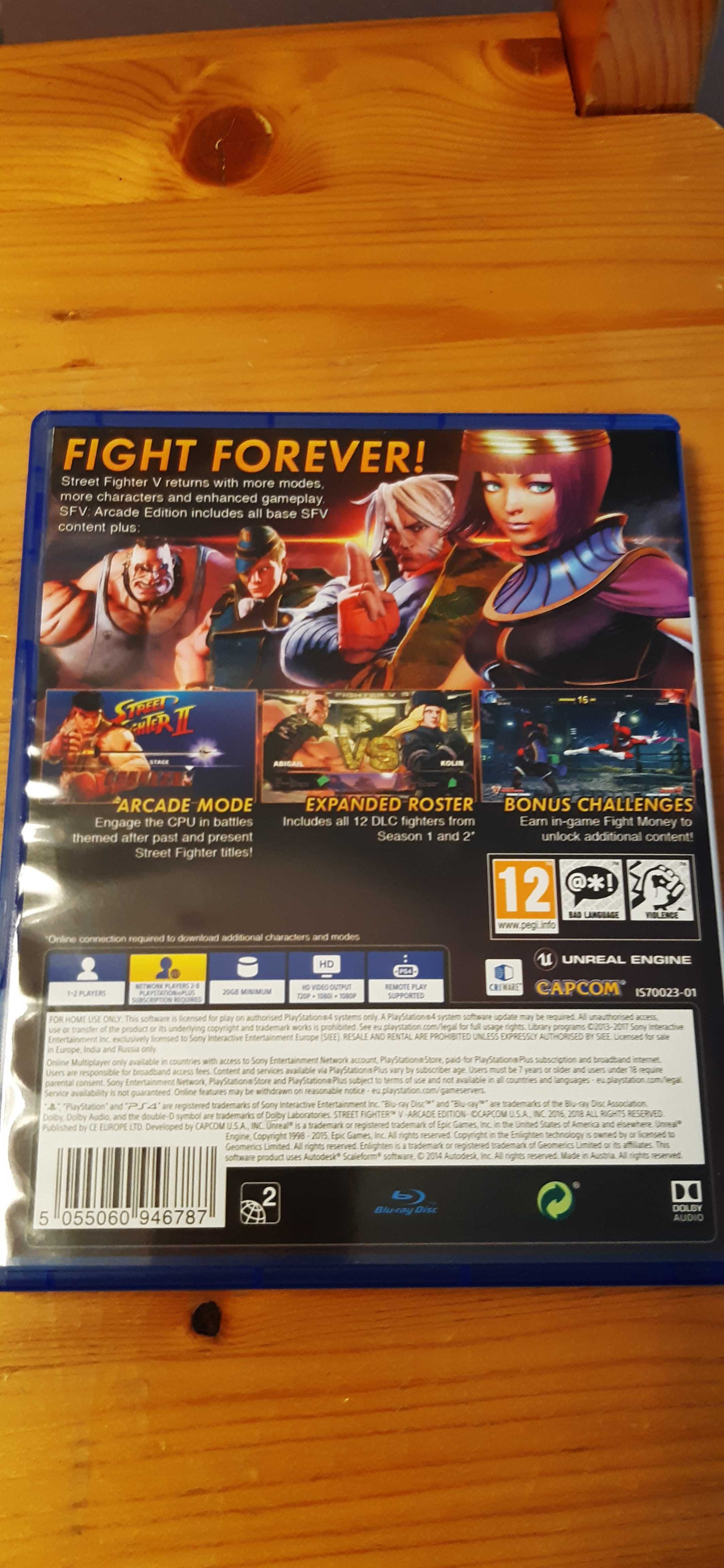 Street Fighter V Arcade Edition ps 4