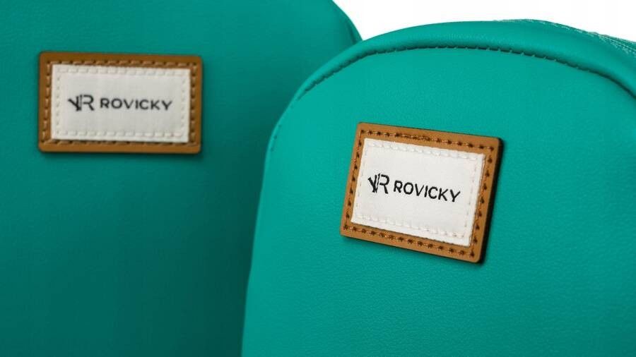 zestaw dwóch kosmetyczek damskich ze skóry ekologicznej - rovicky