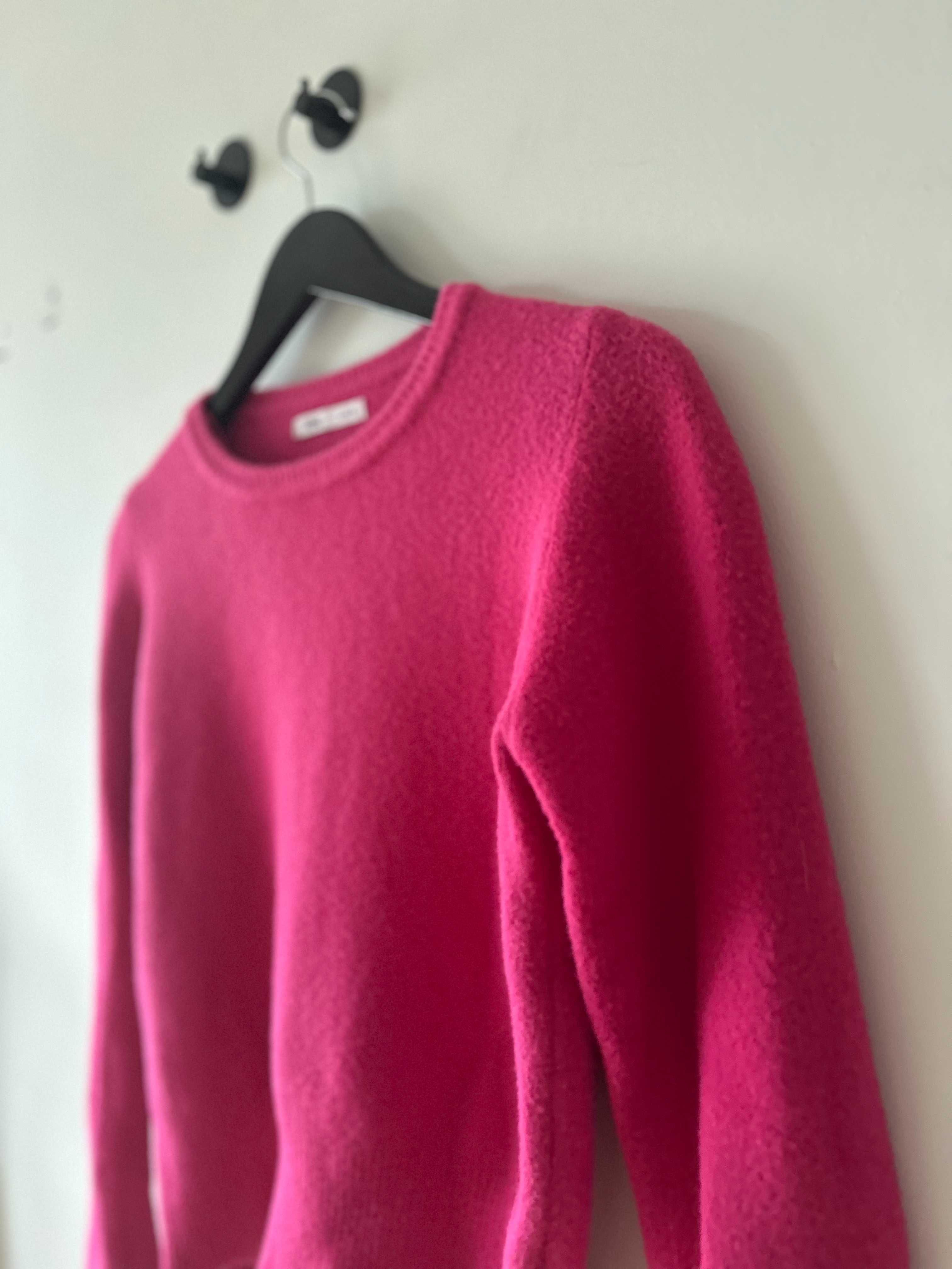 Sweterek, kolor magenta, Sinsay