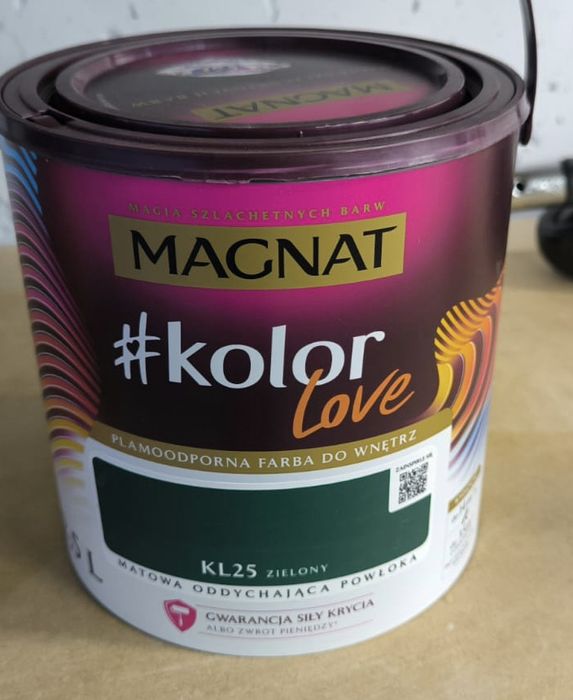 Magnat 2.5l zielony, nowa farba