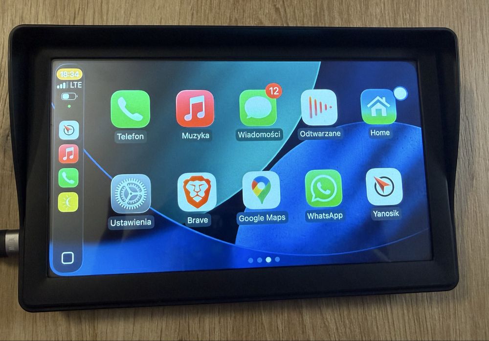 Ekran 7 cali Carplay android auto