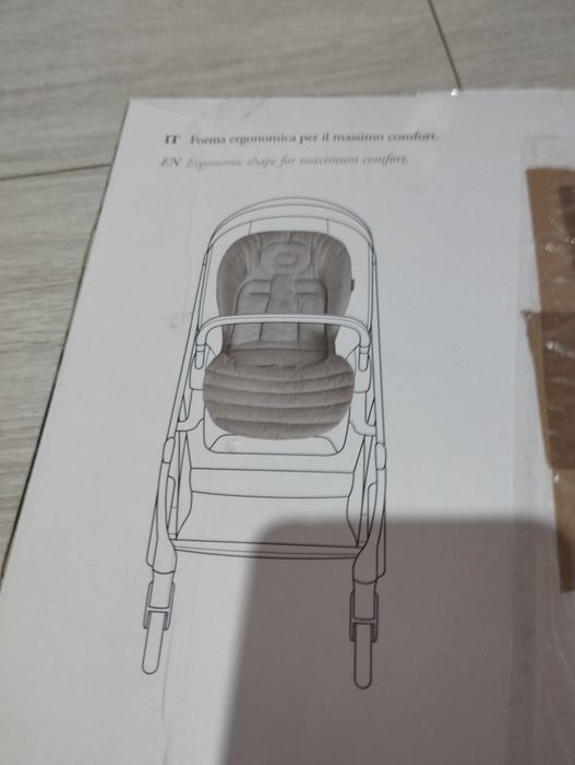 Wkładka zmniejszająca do wózka spacerówki