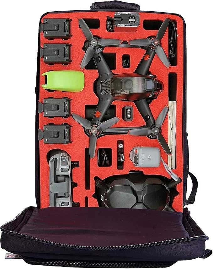 MC-CASES Profesjonalny plecak dla DJI FPV COMBO również z Bracers