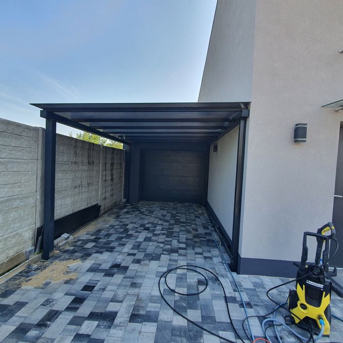 Wiata garażowa zadaszenie tarasu