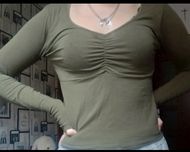Bluzka khaki zielona