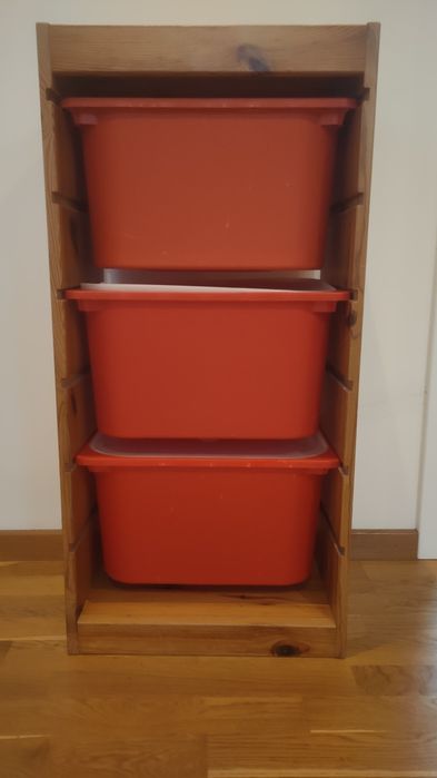 Regał mały trofast Ikea sosna