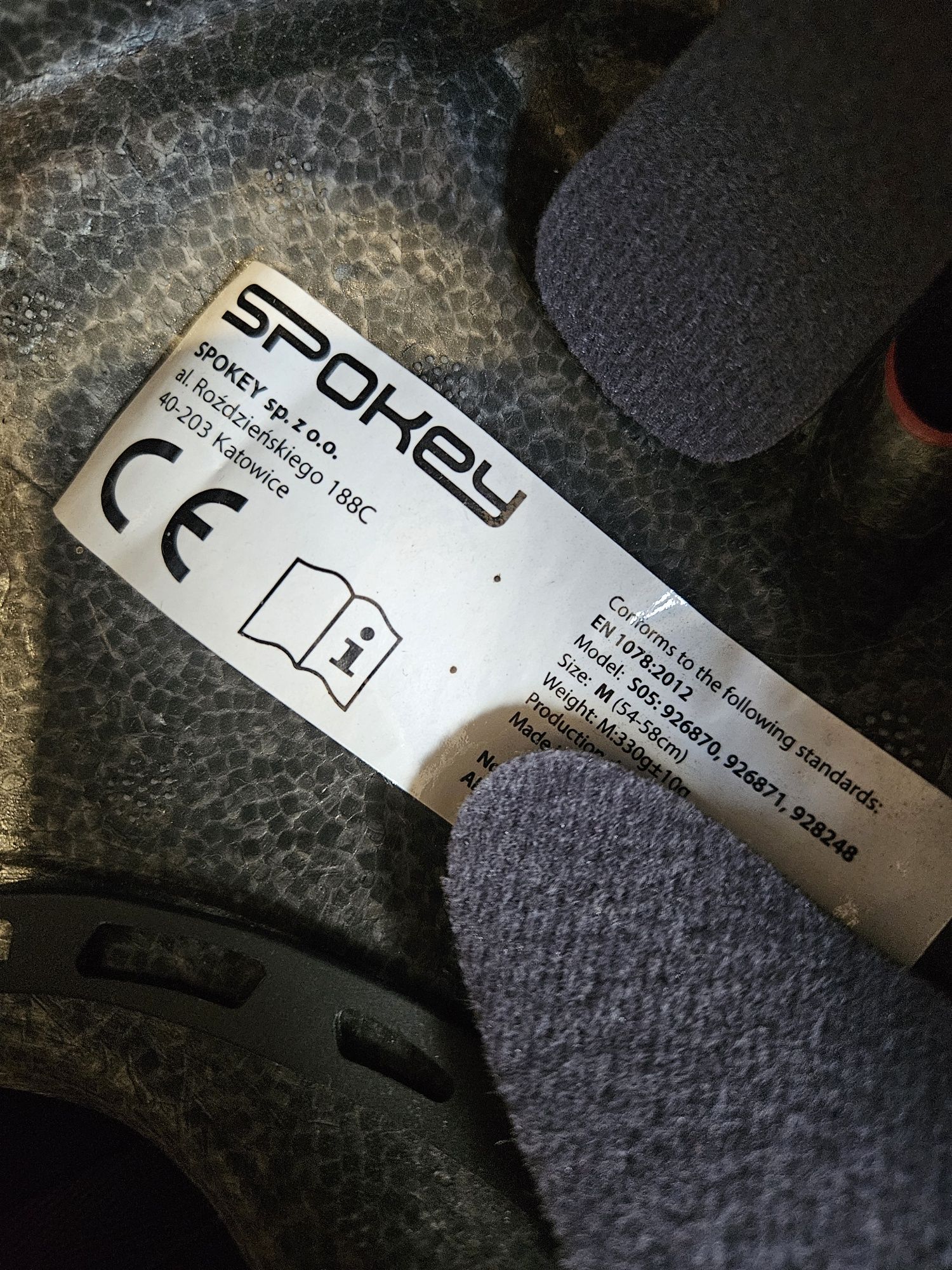 Kask dziecięcy Spokey M (54-58cm)