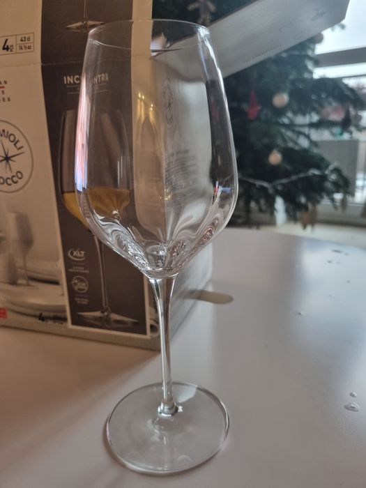 Kieliszki x4 do wina i wody szklane Bormioli Rocco Incontri medium