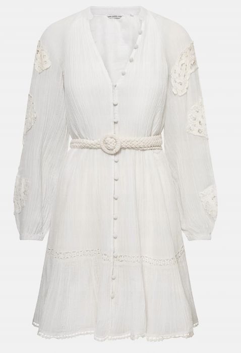 Sukienka boho biała Guess S