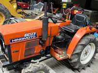 Traktorek Hinomoto C-174, AWD, Hydraulika, wał