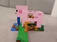 Lego minecraft dom świnek