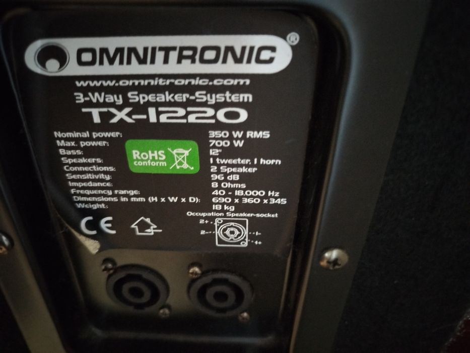 Vende colunas de som