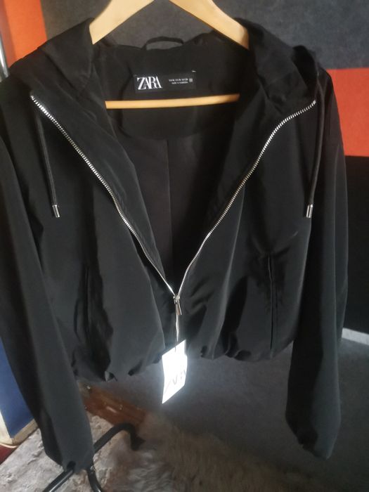 Zara куртка кроп жіноча