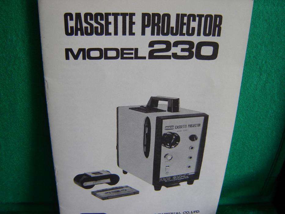Projector de cassete modelo 230 LUCKY Fujimoto photo industrial