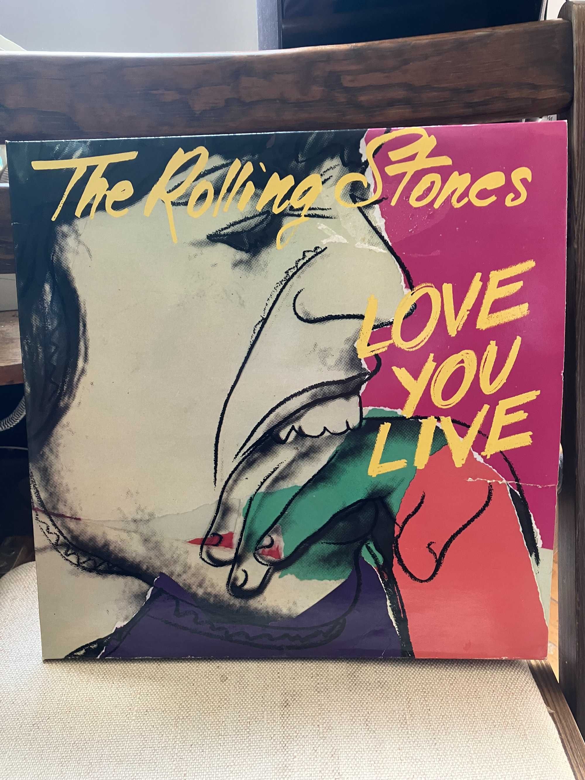 Winyl/album 2 lp The Rolling Stones " Love You Live" near mint