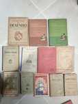 Livros escolares antigos
