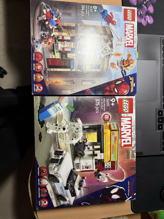 лего маервел человек паук 76317 76311 lego marvel spider man мініфігур