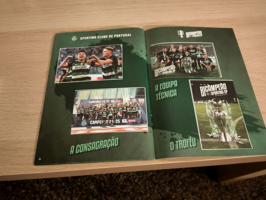 Vendo Album Bicampeão Sporting