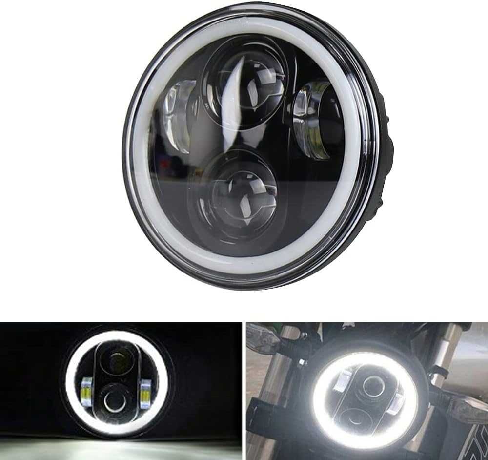 Reflektor do motocykli OCZY ANIOŁA 5,75 cala