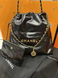 Torebka Chanel S22 Black Leather