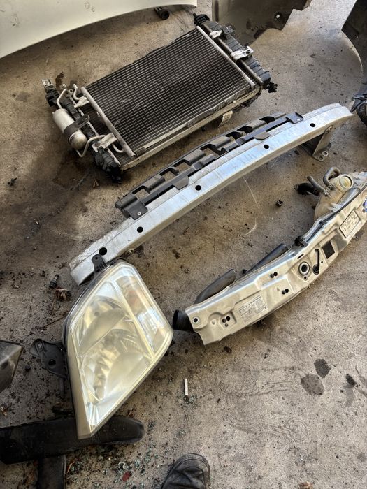 Przód kompletny opel meriva a z157 zderzak błotnik pas chłodnice maska