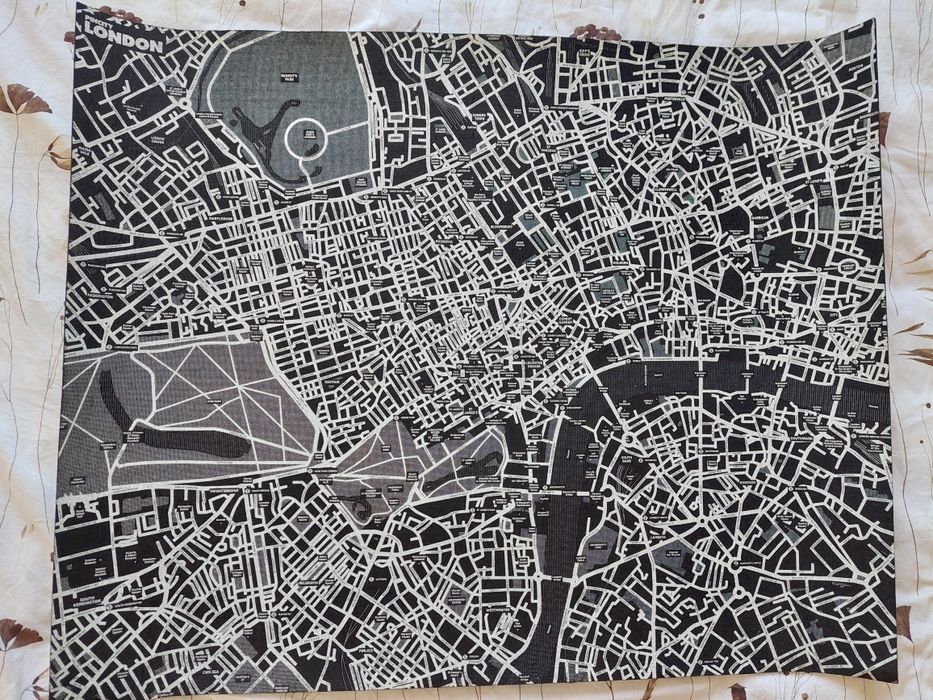 Pincity Pinworld maty mapy do pinezek na ścianę Londyn + mapa świata