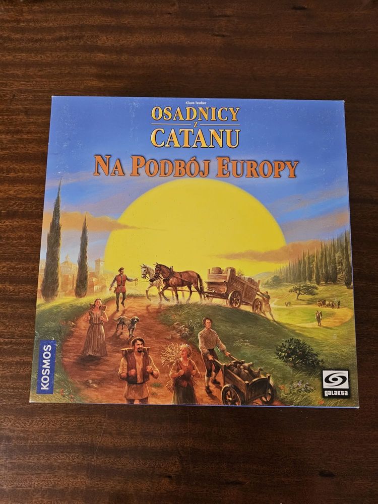 Catan Europa gra planszowa Osadnicy z Catanu na podbój Europy