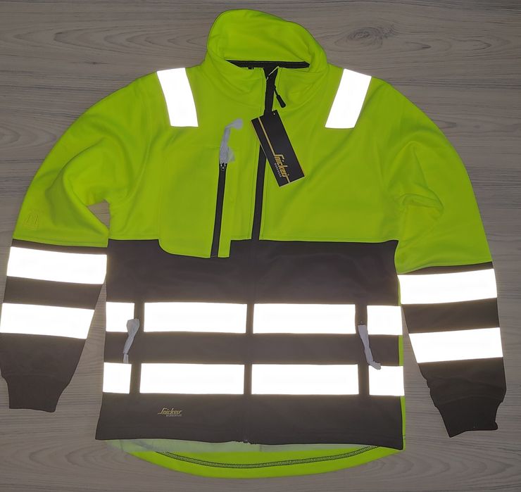 M 8035 Snickers Hi-Vis CL2 bluza robocza odblaskowa monter instal BHP