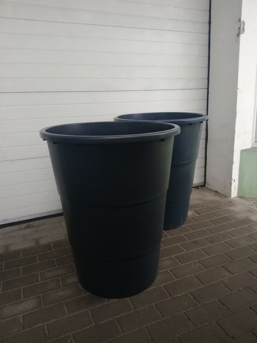 Zbiornik na deszczówkę 200 litrów antracyt, beczka