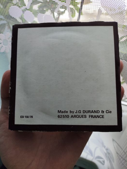 Popielniczka Art Deco Luminarc Durand Francja lata 70 PRL