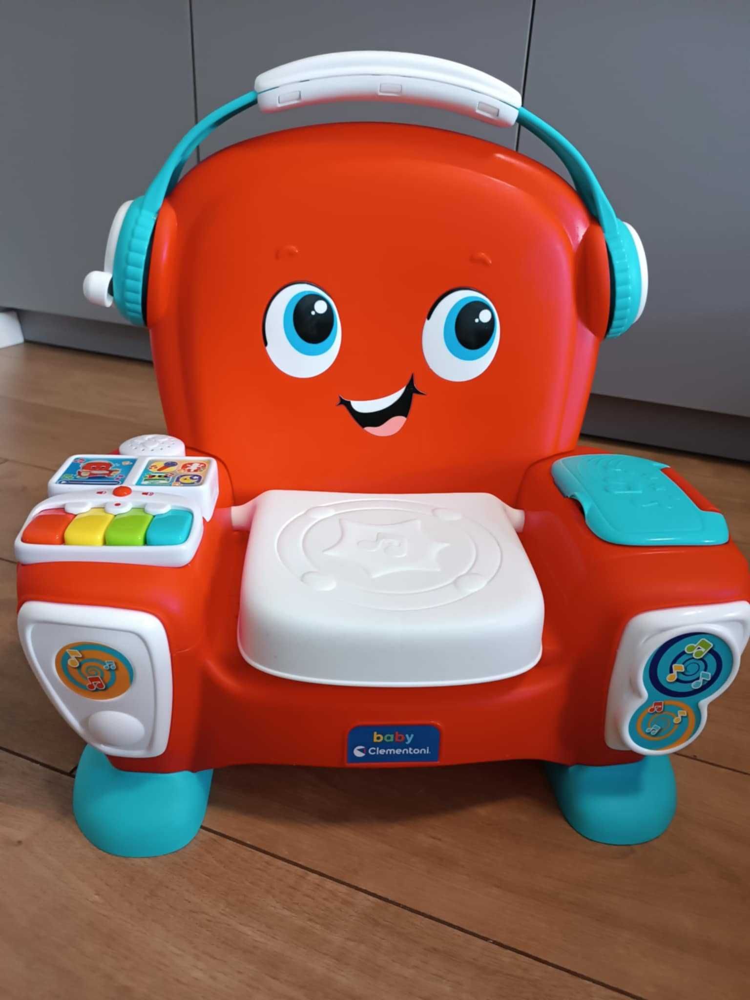 Clementoni, interaktywne krzesełko muzyczne
